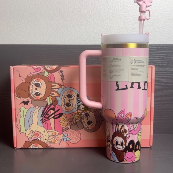 Exclusive 40oz Labubu Stanley Tumbler with gift box & bag - Picture 4 of 5